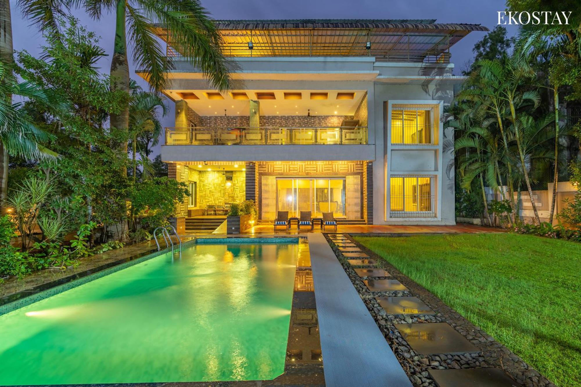 Eko Stay Gold- Chestnut Villa Karjat Buitenkant foto
